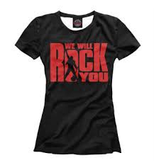 Image result for Футболка we rock