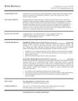 ACTUARY Resume Sample