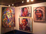 BRUNI Gallery, jazz paintings, jazz art, bruni sablan, Miles Davis ...