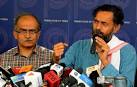 Yadav, Bhushan removed from AAPs National Executive | Business Line