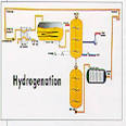 equipo de <b>hidrogenación</b>.