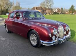 Image result for Maroon 1962 Jaguar