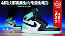 Air Jordan 1 High OG Green Glow - YouTube