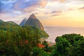 Image result for pitons lucia