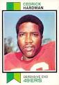 1973 Topps Cedrick Hardman #412 Football Card - 95551