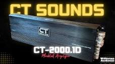 CT Sounds CT-2000.1D Amp Dyno Test Also Two Strapped for 4000W ...