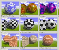 Image result for sphere checkered plane raytrace
