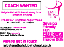 Image result for Reigate Netball Club