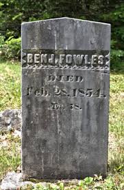 Benjamin Fowles (1776 - 1854) - Find A Grave Memorial - 92923883_134131544424