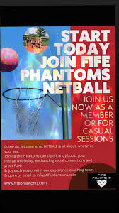 Image result for Fife Phantoms Netball Club