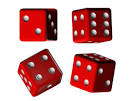 Dice game cube die gambling gaming, (.3ds) 3D Studio ...