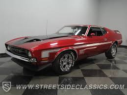 Image result for Bright Red 1972 Mustang