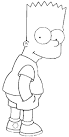 Simpsons coloring page
