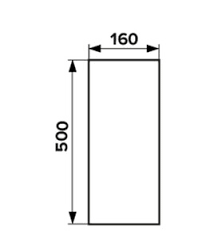 Image result for Воздуховод круглый ПВХ D160, L=0,5м 4605098001555