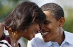 Obama shares a moment with