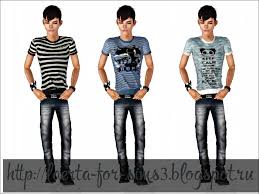 Image result for the sims 3 мужская футболка