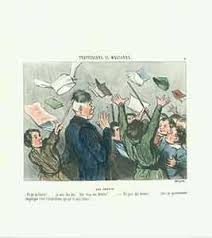 Image result for riot scene by honore-daumier