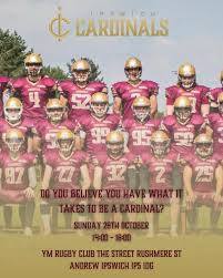 Image result for Ipswich Cardinals American Football Club