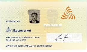 Αποτέλεσμα εικόνας για sweden id card