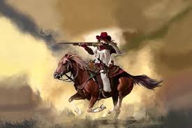 Image result for horse girl gun