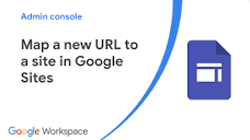 Map a new URL to a site in New Google Sites - YouTube