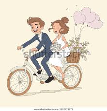 Image result for bicycle wedding