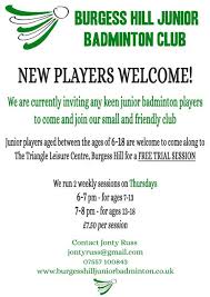 Image result for Swifts Junior (Lightwater) Badminton Club