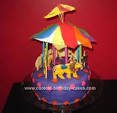 Coolest Circus Carousel Birthday Cake 29