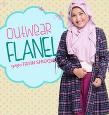 Rabbani �Outwear Flanel Fatin Shidqia� | Grosir Baju Muslim Terbaru