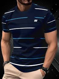 Image result for Мужская футболка Прямые линии