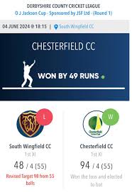 Image result for Chesterfield Cricket Club