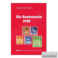 MICHEL-Handbuch-Katalog Die Bautenserie 1948 (Klaus Richnow), 128, - MICHEL-Handbuch-Katalog-Die-Bautenserie-1948-Klaus-Richnow