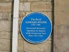 Plaque for the Reverend Edward - via Daymix