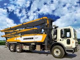 Image result for concrete pump truck