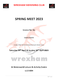 Image result for Wrexham Swimming Club