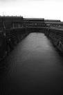 The dock is now infilled and the satellite image shows where the entrance - via Daymix
