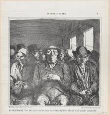 Image result for riot scene by honore-daumier