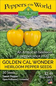 Afbeeldingsresultaat voor californian wonder golden sweet pepper