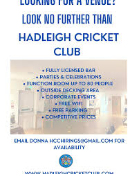 Image result for Hadleigh Cricket Club