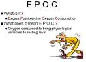 oxygen deficit, epoc, lactate threshold