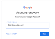 Recover your Google Fiber account password - Google Fiber Help