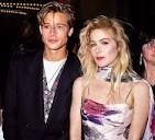 Brad Pitt with Christina Applegate in 1989. Never knew these guys ...