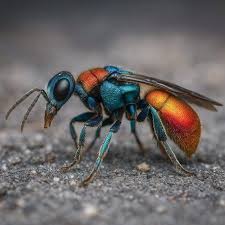 Attēlu rezultāti vaicājumam “Hedychrum sp.”