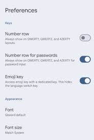 Image result for android keyboard number row