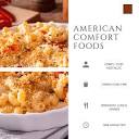 American Comfort Foods Recipes for Breakfast, Lunch, Dinner