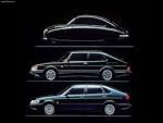Saab 900 wallpaper # 04 of 08, Side, MY 1994, 1600x1200