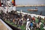 Refugees caused Libya vessel to capsize by all rushing to the same.