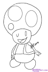 how to draw mario