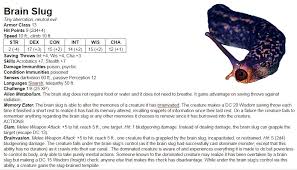 Image result for brain slug