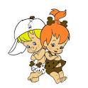 Pebbles Flintstone and Bamm Bamm Rubble - The Flintstones Photo ...